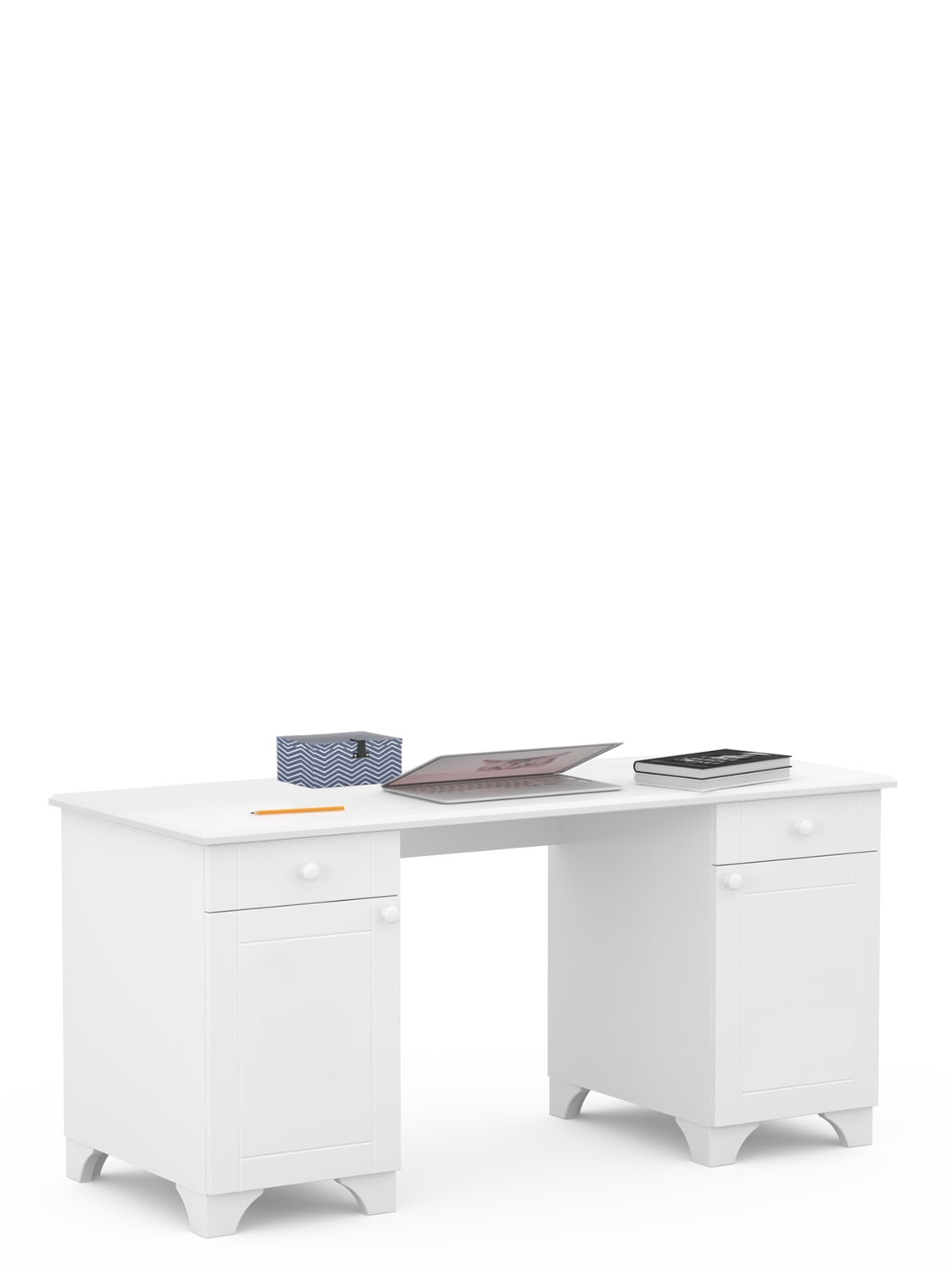 Íróasztal 150 Simple White