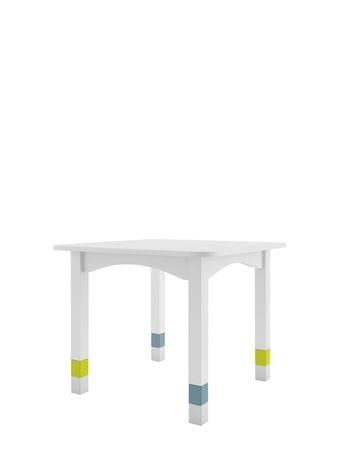 Asztalka - 67 - Kids White + Blue/Green