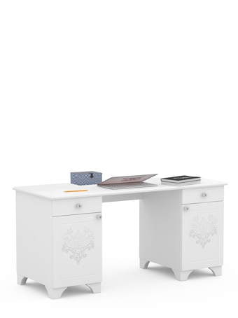 Íróasztal 150 Boho White