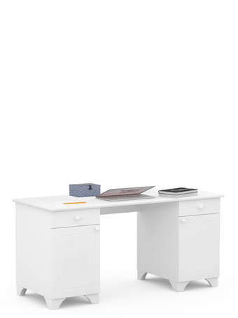 Íróasztal 150 Simple White
