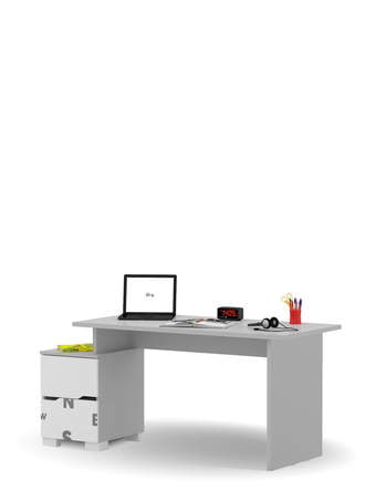 Íróasztal Flex 125 Grey