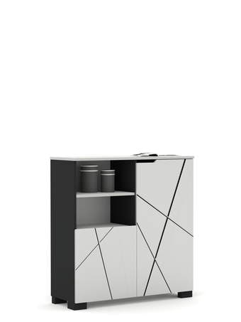 Könyvespolc 100 alacsony X Dark