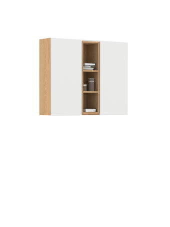 Fali szekrény 1250-30 White Oak