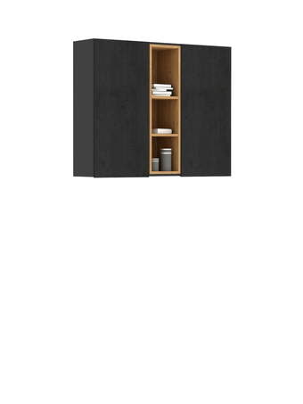 Fali szekrény 1250-30 Concrete Oak