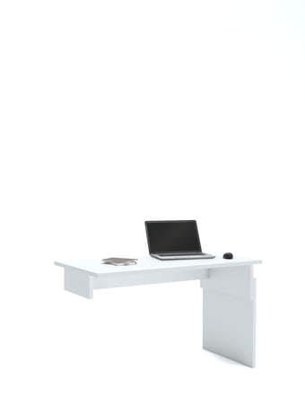 Íróasztal Flex Plus 125 White