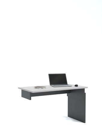 Íróasztal Flex Plus 125 Grey Dark