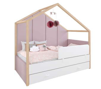 Ágy Dreamhouse White&Pink