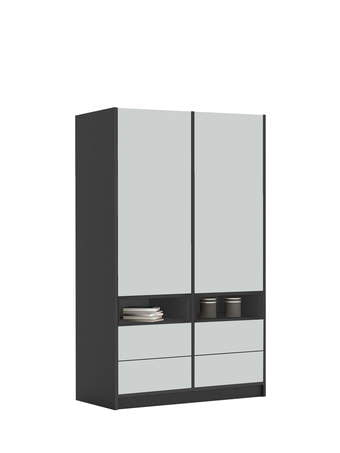 Könyvespolc 55 magas Uni White