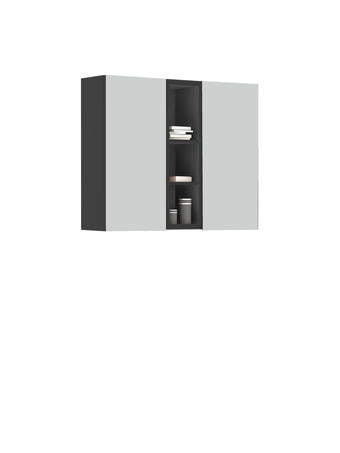 Fali szekrény 1250-30 Dark Grey