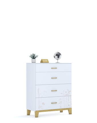 Komód 90 Garden White