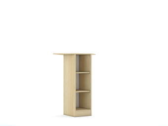 Sarokkönyvespolc 40 3P Oak Lindberg