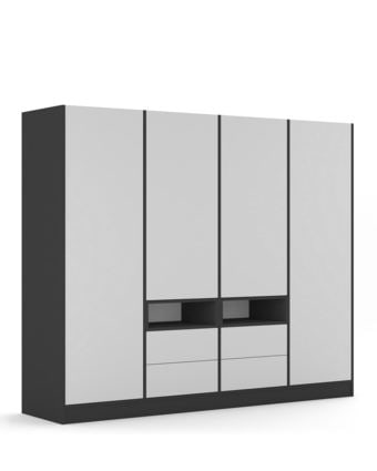 Szekrény 240-4-60/200 Dark Grey
