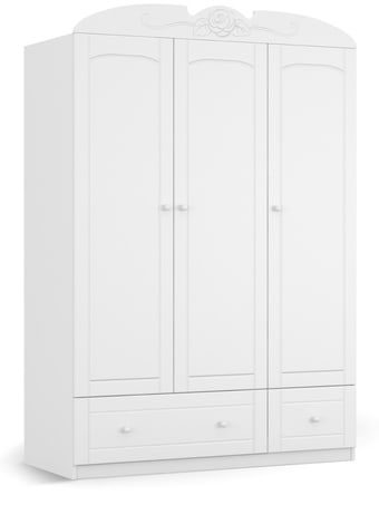 Szekrény 135 Bianco Fiori