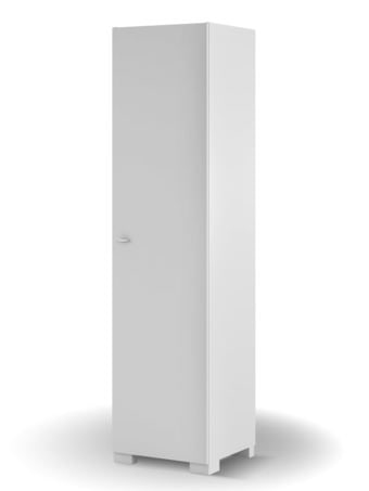 Szekrény 50 jobb UNI White